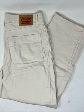 Levi’s Mile High Cropped Wide Leg Jeans size 29